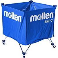 MOLTEN BKF-2 - Carro portabalón de Voleibol- Color Azul- Talla 60x60x55